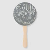 私が神のファンであることを今でも知っている ハンドファン (裏面)