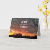 私が神の挨拶状だということを今でも知っている カード (黄色い花)