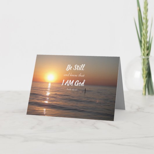 私が神の挨拶状だということを今でも知っている カード (正面)