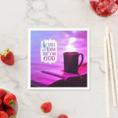 私が神の聖書であることを今でも知っている スタンダードカクテルナプキン (インサイチュ)