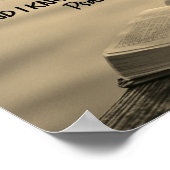 私が神の聖書であることを今でも知っている ポスター (角)