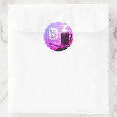 私が神の聖書であることを今でも知っている ラウンドシール (バッグ)