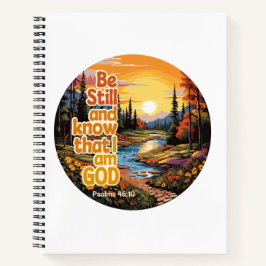 私が神の聖書の聖句であることを今でも知っている ノートブック