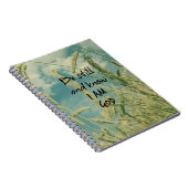 私が神の聖書の聖句であることを今でも知っている ノートブック (右側)