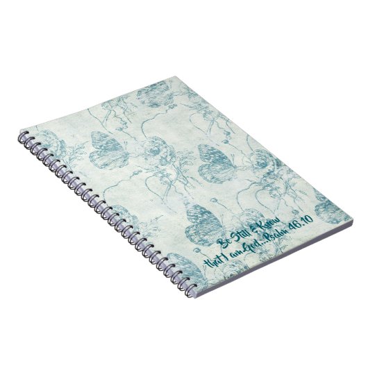 私が神の聖書の聖句であることを今でも知っている ノートブック (右側)