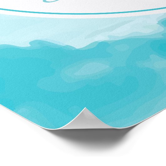 私が神の聖書の聖句の雲であることを今でも知っている ポスター (角)