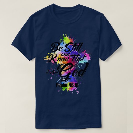 私が神のTシャツであることを今でも知っている Tシャツ (デザイン正面)