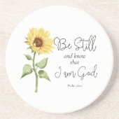 私が神ひまわり者であることを知りなさい コースター (正面)