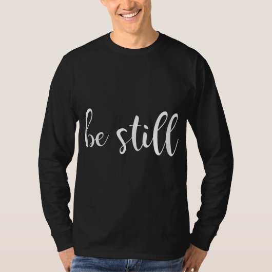 私が神クリスチャン・イエスであることを今でも知っている Tシャツ (正面)