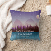 私が神詩篇の聖句であることを知っている クッション (ブランケット)