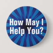 私が私に文字ボタンを頼むためにいかによろしいですかスターバストを救済して下さい 缶バッジ (正面)