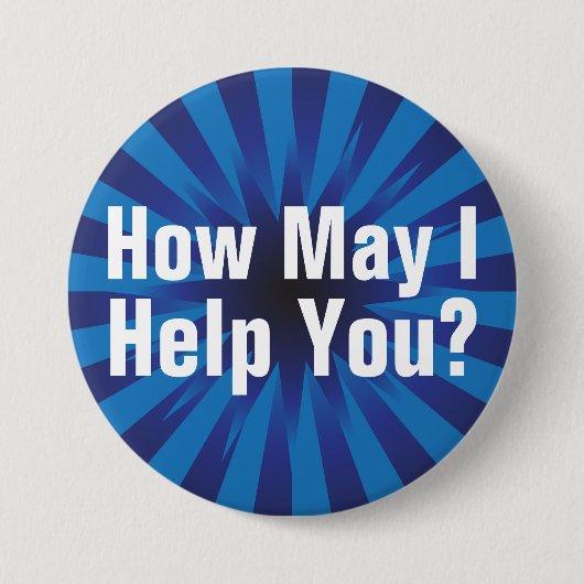 私が私に文字ボタンを頼むためにいかによろしいですかスターバストを救済して下さい 缶バッジ (正面)