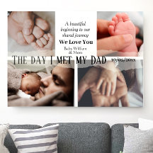 私が私のパパに会った日4 Photo collage Father's day