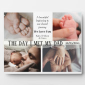 私が私のパパに会った日4 Photo collage Father's day フォトプラーク (正面)