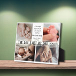 私が私のパパに会った日4 Photo collage Father's day フォトプラーク<br><div class="desc">この心のこもった写真プラークは、「私がパパに出会った日」の深い意味を象徴している。 プラーク上の写真コラージュの4つの写真は美しく表現する"私のパパに会った日：私たちの共有の旅への美しい始まり。 また、「私たちは愛する」という言葉があり、ベビーと母の名前が以下に記載されている。写真を含むプラークに記載されているすべての単語はカスタマイズ可能である。ご来店ありがとう。その他もしの問い合わせ連絡は、arteartz0588@gmail.comまでお願い</div>