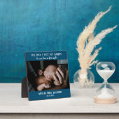 私が私のパパ写真の記念碑に会った日 フォトプラーク (インサイチュ)