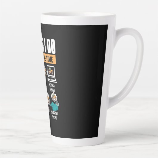 私が私の予備タイムトラクターファームで行うおもしろいこと カフェラテマグ (右)