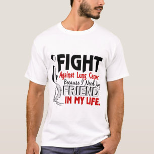 私が私の友人の肺癌を必要とするので Tシャツ