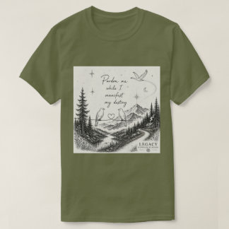 私が私の運命を現す間に失礼します Tシャツ
