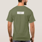 私が私の運命を現す間に失礼します Tシャツ (裏面)