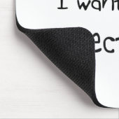 私が私を育つとき講演者になりたいと思って下さい マウスパッド (コーナー)