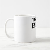 私が私エンジニアであることを信頼して下さい コーヒーマグカップ (左)