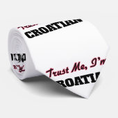 私が私クロアチアであることを信頼して下さい ネクタイ (ロール)