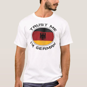 私が私ドイツ語であることを信頼して下さい Tシャツ