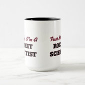 私が私ロケットの科学者であることを信頼して下さい マグカップ (中央)