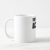 私が私保険計理人であることを信頼して下さい コーヒーマグカップ (左)