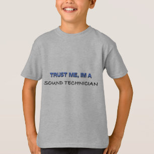 私が私健全な技術者であることを信頼して下さい Tシャツ