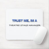 私が私劇場の舞台主任であることを信頼して下さい マウスパッド (マウス)