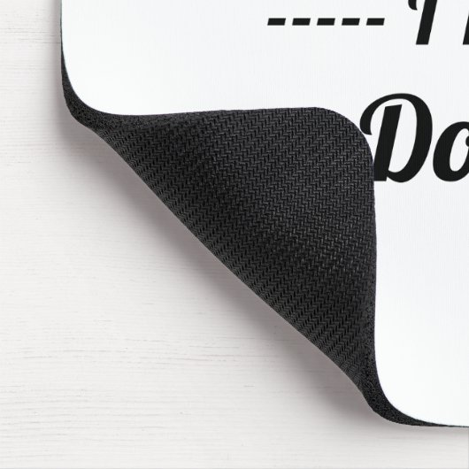 私が私医者マウスパッドであることを信頼して下さい マウスパッド (コーナー)