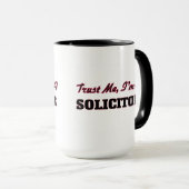 私が私懇願者であることを信頼して下さい マグカップ (正面右)