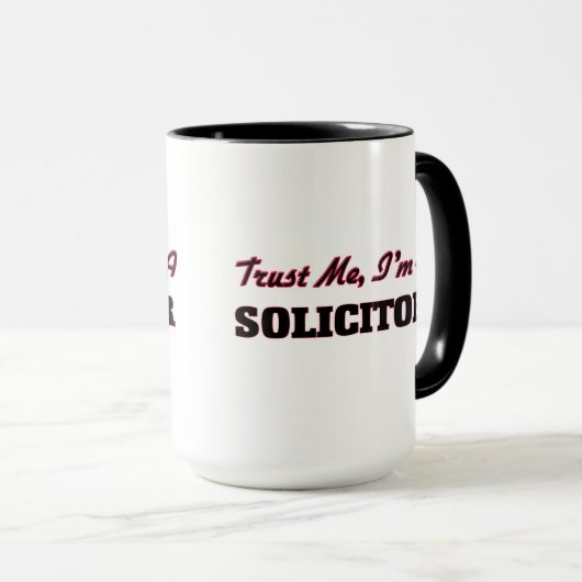 私が私懇願者であることを信頼して下さい マグカップ (正面右)