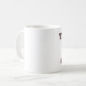 私が私樹木外科専門家であることを信頼して下さい コーヒーマグカップ (正面左)