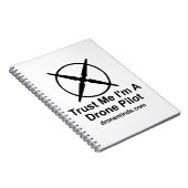 私が私無人機のパイロットであることを信頼して下さい ノートブック (右側)