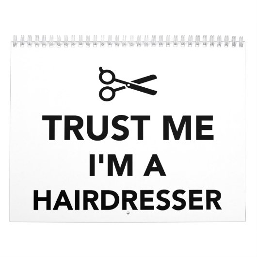 私が私美容院であることを信頼して下さい カレンダー (カバー)