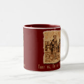 私が私錬金術師であることを信頼して下さい! ツートーンマグカップ (正面右)