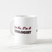私が私Histologistであることを信頼して下さい コーヒーマグカップ (正面左)