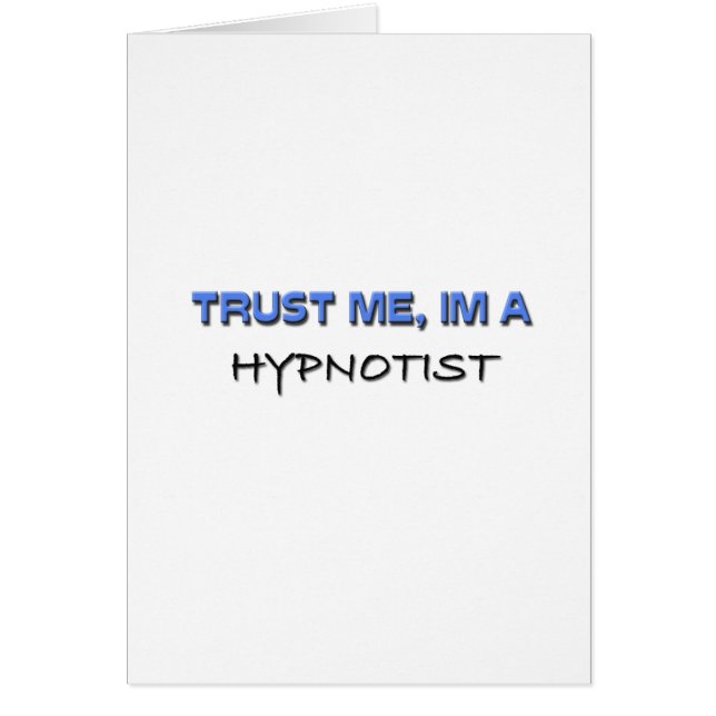 私が私Hypnotistであることを信頼して下さい (正面)