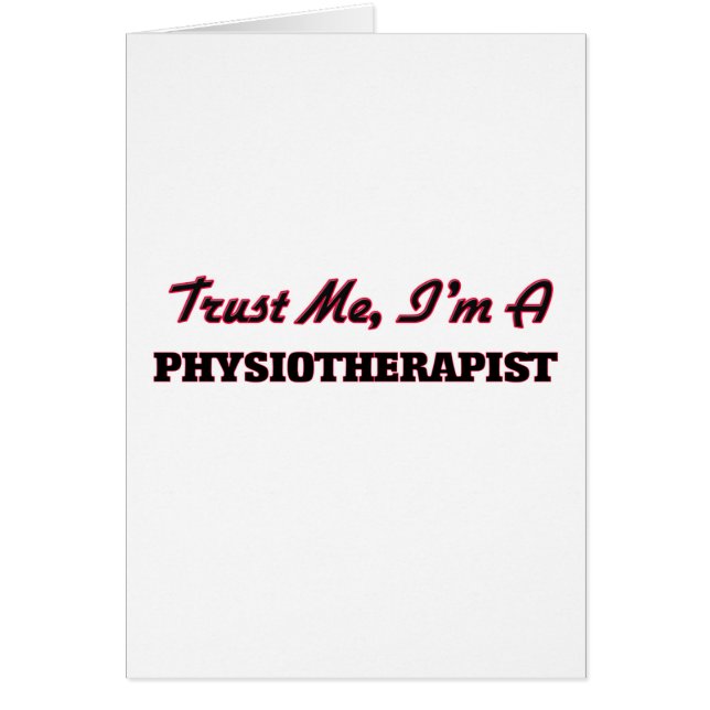 私が私Physioarapistであることを信頼して下さい (正面)