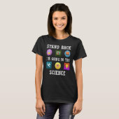 私が科学を試みる前に立つ Tシャツ (正面フル)