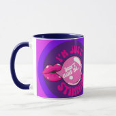 私が窒息しているだけで構わない – Coffee Mug マグカップ (左)