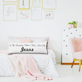 私が立ち上がる朝に、イエスは何よりも ボディピロー