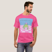 私が精神的に風変わりかわいくて嫌な感じでごめんなさい Tシャツ (正面フル)
