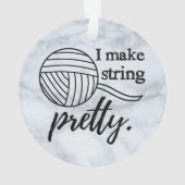 私が糸を作かわいらしる+工芸品 オーナメント (裏面)