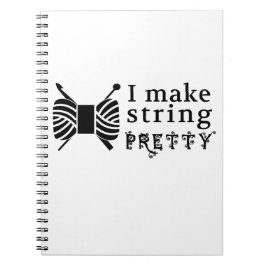 私が糸を作かわいらしる♥工芸品&糸 ノートブック