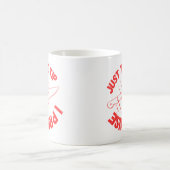 私が約束したチップだけ コーヒーマグカップ (中央)