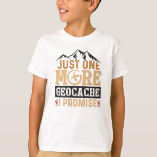 私が約束するもう一つのジオキャッシュ – 距離 Tシャツ